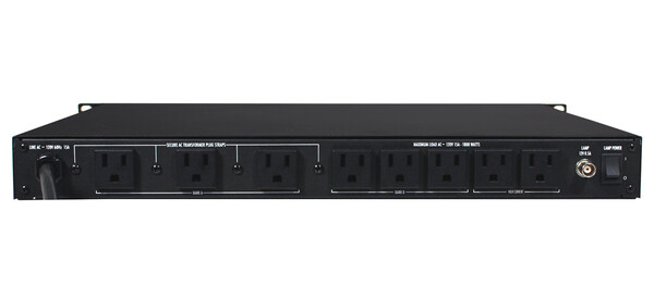 P-1800 PFR 15A ADVANCED POWER CONDITIONER W/SMP, CLEAR TONE & PWR FACTOR TECHNOLOGY, 1RU, 10' CORD